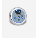 Ver imagem 2 de Acionador Digital de Motor com Sistema de Iluminação Sinapse Finger Cromo C/2 Spots Inox