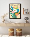 Ver imagem 1 de Quadro Decorativo Buquê de Flores Botanic - 70x50cm:moldura Branca