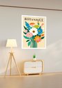 Ver imagem 2 de Quadro Decorativo Buquê de Flores Botanic - 70x50cm:moldura Branca