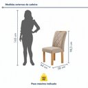 Ver imagem 3 de Conjunto 8 Cadeiras para Sala de Jantar Arthus