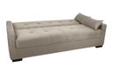 Ver imagem 7 de Sofá Cama Lavínia 3 Lugares Suede Bege Matrix