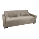 Ver imagem 5 de Sofá Cama Lavínia 3 Lugares Suede Bege Matrix