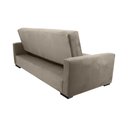 Ver imagem 4 de Sofá Cama Lavínia 3 Lugares Suede Bege Matrix