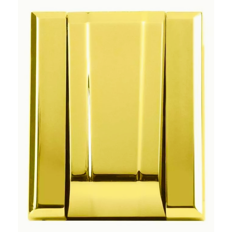 Acabamento para Válvula Descarga Padrão Hydra Deca ou Docol Gold Dourado Inox Metal Abs Premium Pmx