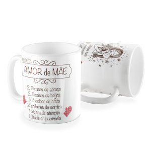 Caneca receitinha da mamae