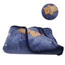 Ver imagem 1 de Manta Cobertor Infantil Aveludado Toque Macio Mantinha Urso