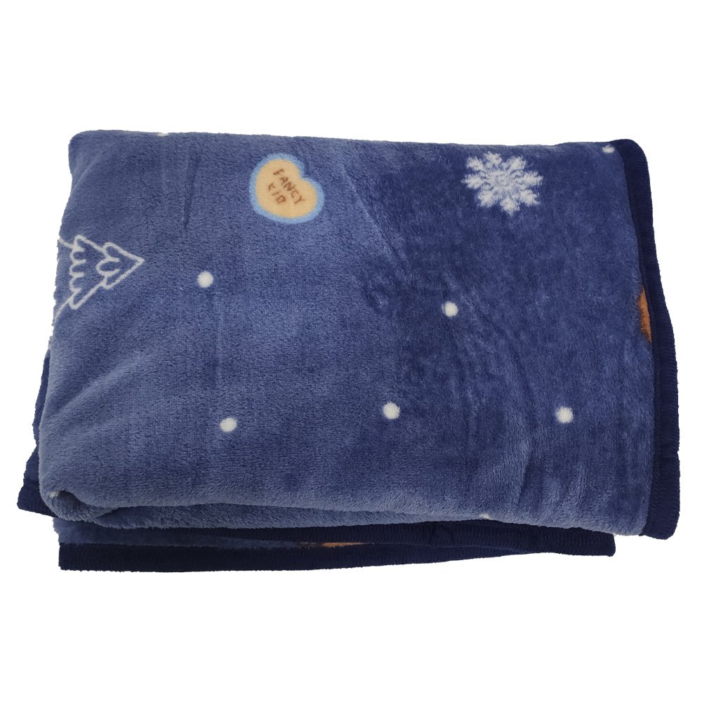Manta Cobertor Infantil Aveludado Toque Macio Mantinha Urso - 3