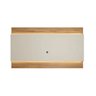 Painel para Tv até 75 " New Lincoln 240cm Cinamomo Off White Província - 2