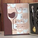 Ver imagem 3 de Kit com 5 Peças para Vinho Premium Wine - Metade de Mim!