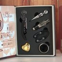 Ver imagem 4 de Kit com 5 Peças para Vinho Premium Wine - Metade de Mim!