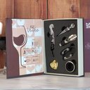 Ver imagem 2 de Kit com 5 Peças para Vinho Premium Wine - Metade de Mim!
