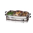 Ver imagem 1 de Elite Gourmet Ewm-9933 Buffet Server Grill 7.5qt Preto