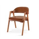 Ver imagem 6 de Kit 6 Cadeiras para Mesa de Jantar Gaia Yescasa Marrom
