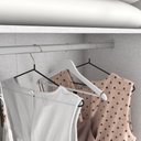 Ver imagem 5 de Guarda-Roupa Casal 6 Portas 3 Gavetas Melvin Espresso Móveis