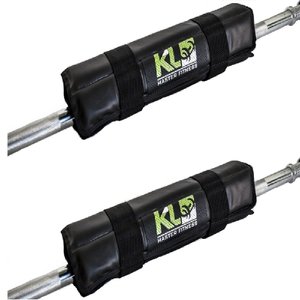 Kit 2 Protetores para Barra de Couro Profissional Acolchoado Musculação