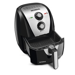 Fritadeira Elétrica Sem Óleo Mondial Grand Family 5,5 Litros Inox 127V AF-55I 79474-01 - 3