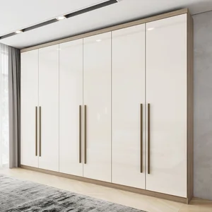 Guarda-Roupa Casal 6 Portas 3 Gavetas Melvin Espresso Móveis