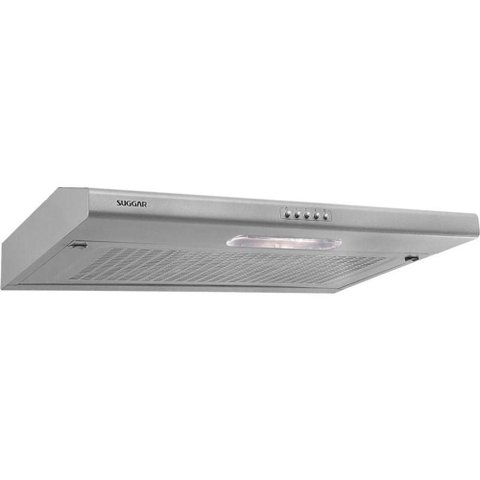 Depurador de Ar Slim 60 Cm Prata Suggar 110v