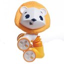 Ver imagem 5 de Brinquedo Bebê Educativo Infantil A partir 3 Meses Sanfonado Carrinho Rolling - Tiny Love - Leão Leo