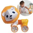 Ver imagem 1 de Brinquedo Bebê Educativo Infantil A partir 3 Meses Sanfonado Carrinho Rolling - Tiny Love - Leão Leo
