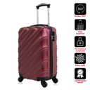 Ver imagem 2 de Kit Mala de Bordo Vinho Havana + Mochila Fuji Swiss Move