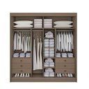 Ver imagem 3 de Guarda Roupa Cancun 2 Portas 100%MDF Ripado - Ddoro Móveis