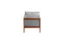 Ver imagem 5 de Kit 2 Poltrona Paris corda nautica luxury linho Cinza com almofadas