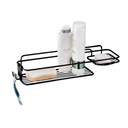 Ver imagem 2 de Suporte para Sabonete e Shampoo Preto Fosco Future