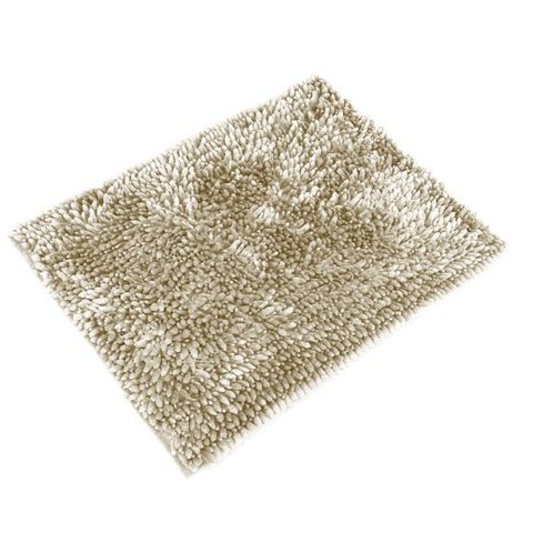 Tapete Macio 45 Cm X 65 Cm Bouclê Paris Antiderrapante - Palha