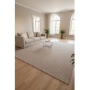 Ver imagem 1 de Tapete Sala Quarto Riviere Antiderrap 2,00x2,50 Loire Bege