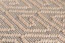 Ver imagem 4 de Tapete Sala Quarto Riviere Antiderrap 2,00x2,50 Loire Bege