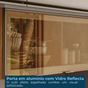 Ver imagem 6 de Armario Aereo 120 Cm e Armario Aereo 60 Cm Vidro Proenca Nogueira Nude Prime Demartez