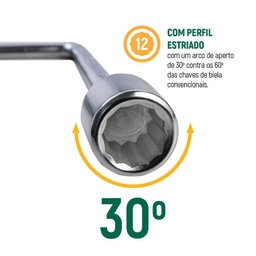 Chave Biela De 11 Mm Tipo L Sata - 3 Chave Biela De 11 Mm Tipo L Sata - 3