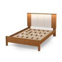 Ver imagem 2 de Cama de Casal 100% MDF com LED 123cm x 175cm Duo Marrom/Freijó/Off White