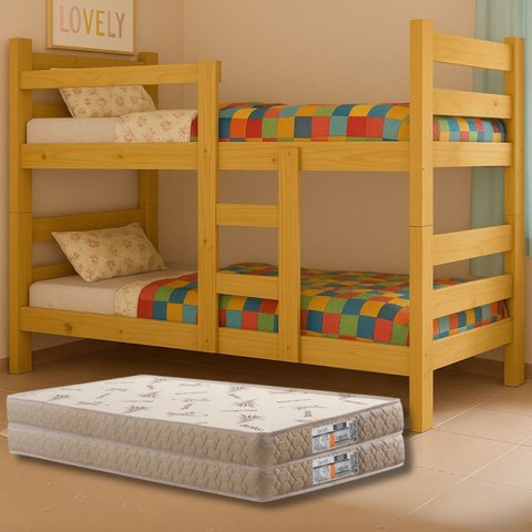 Beliche Nemargi Madeira Maciça Colchões D20