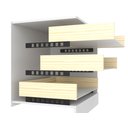 Ver mais imagens de Cômoda 2 Portas 5 Gavetas