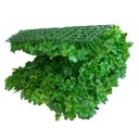 Ver imagem 3 de Kit 17 Placas Trevo Artificial Folhagem Verde Decorativa de Fácil Instalação e sem Manutenção