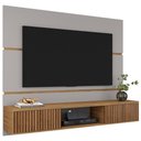 Ver imagem 1 de Painel Suspenso Tv 65 Pol 160 Cm Ambar Off White Cinamomo Bechara