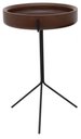 Ver imagem 1 de Mesa Apoio Tray Alta Castanho Base Preta 56 Cm - 41566