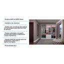 Ver imagem 5 de Guarda Roupa Closet sem Portas 2 Peças, 3 Gavetas, 4 Cabideiros Branco Prime Luciane Móveis