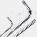 Ver imagem 3 de Chave Torx Cromada 9 Pçs Tf-007 Grande T10 Ao T50 Cabo Longo