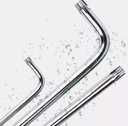 Ver imagem 3 de Chave Torx Cromada 9 Pçs Tf-007 Grande T10 Ao T50 Cabo Longo