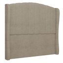Ver imagem 1 de Cabeceira Casal King Cama Box 195cm Glenda I02 Bouclê Capuccino - Mpozenato