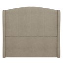 Ver imagem 6 de Cabeceira Casal King Cama Box 195cm Glenda I02 Bouclê Capuccino - Mpozenato
