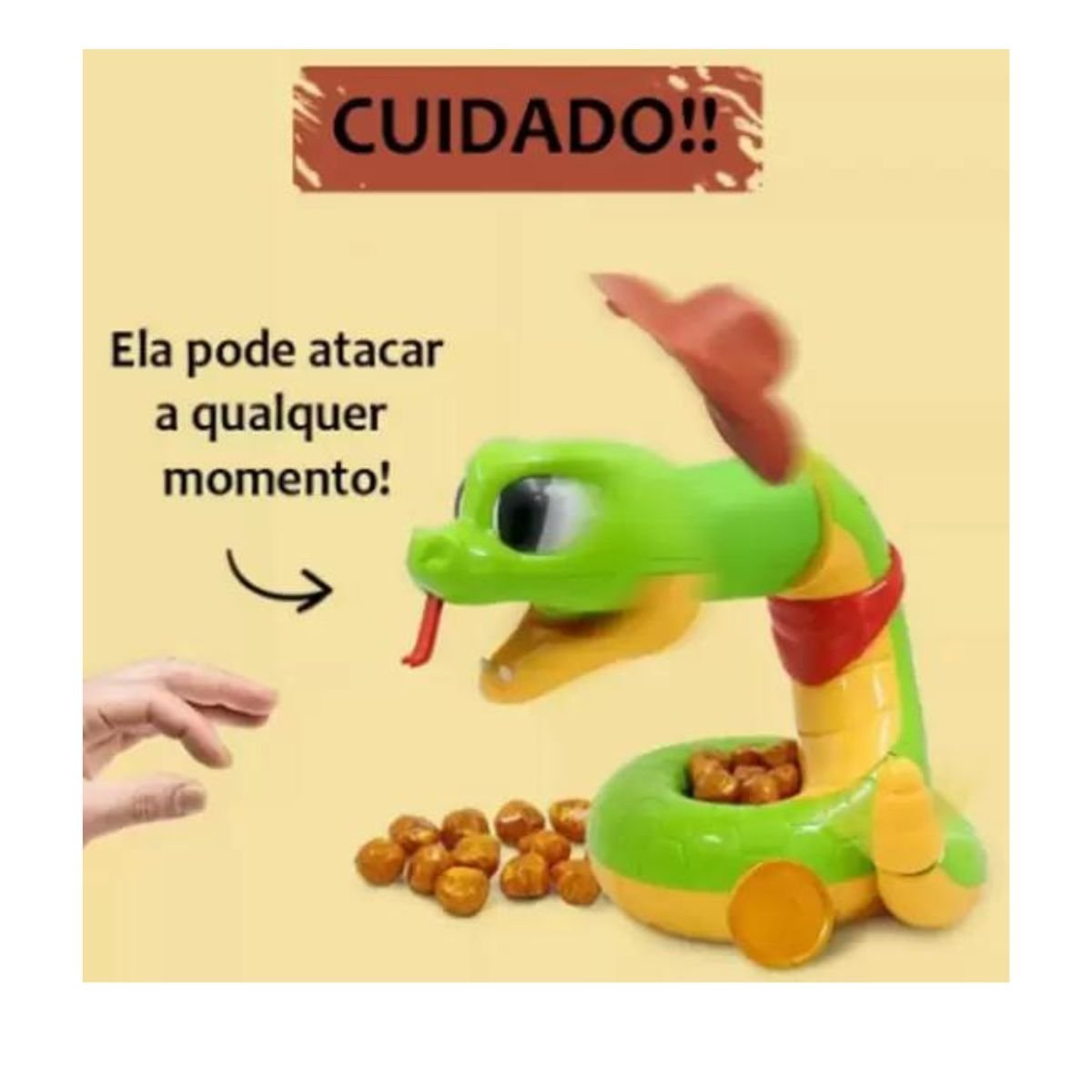 Brinquedo Tesouro Da Serpente Jogo De Estratégia Educativo