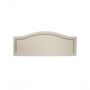 Ver imagem 2 de Cabeceira King Curva Luxo 193x60 Courino Off White - Tachas Fumê