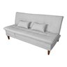 Sofá Cama Berlim Linho Espuma D33:gelo 185 - 2