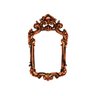 Espelho Decorativo Resina Cobre Antigo Mod. Romântico Luxo - 1