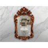 Espelho Decorativo Resina Cobre Antigo Mod. Romântico Luxo - 3