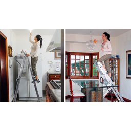 Escada Multiuso Polishop - Super Ladder | Até 14 Posições - 4